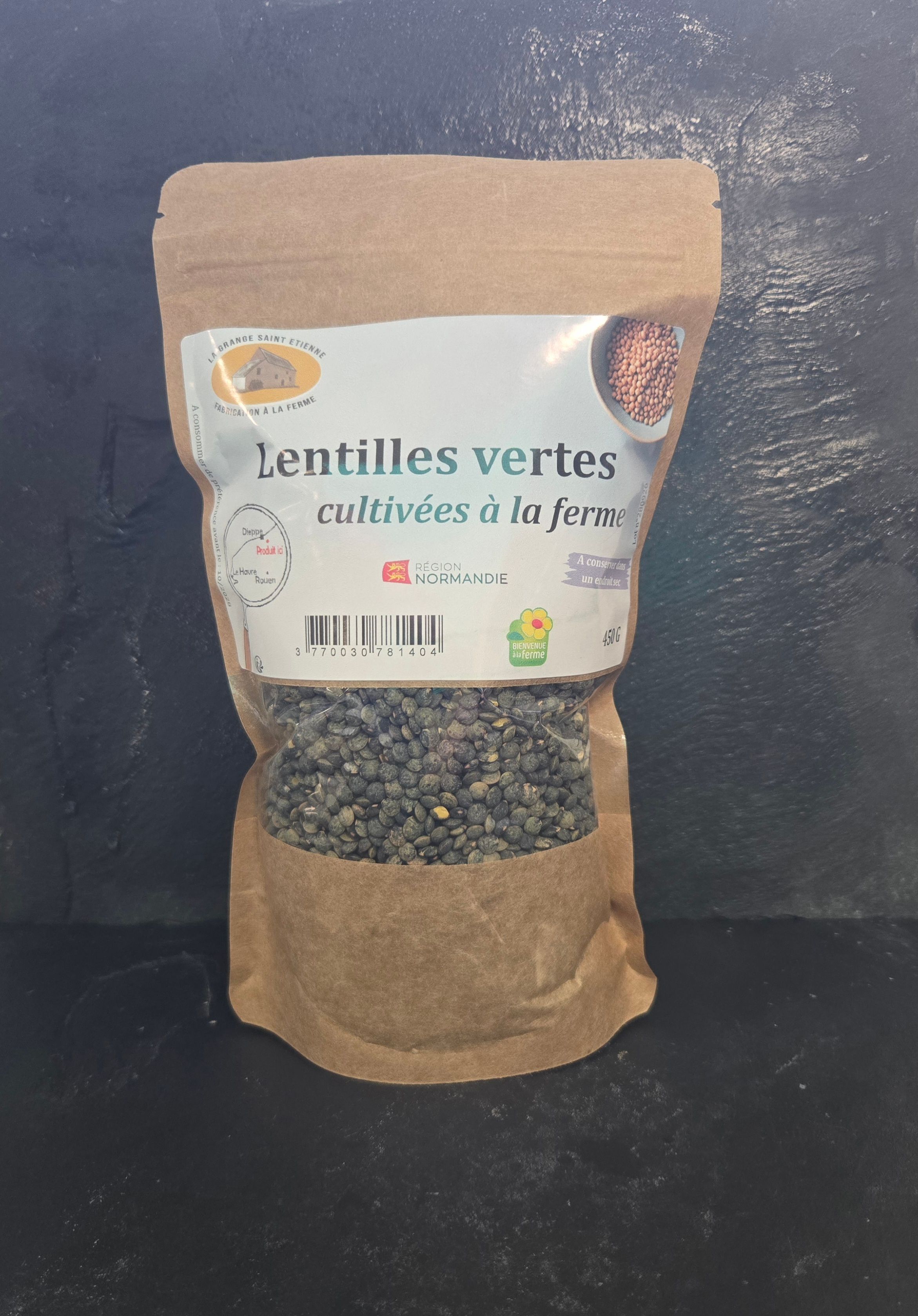 Lentilles vertes