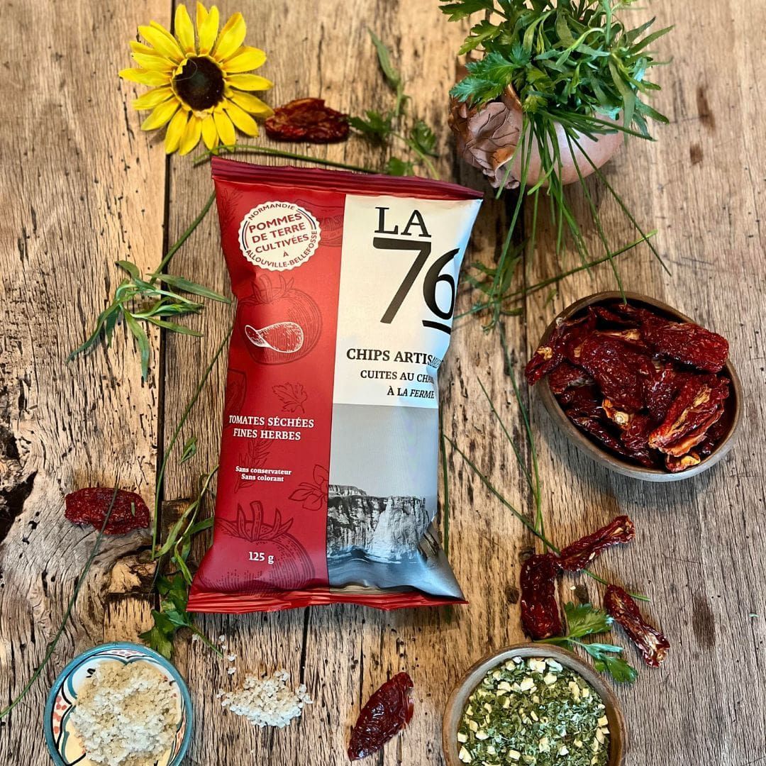 Chips la 76 tomates séchées et fines herbes