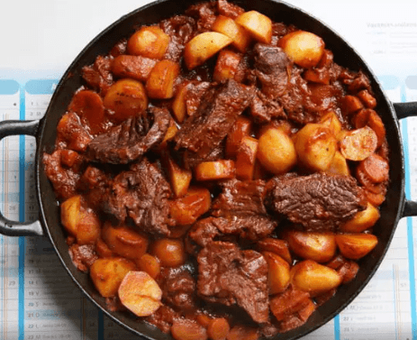 Bourguignon cuisiné