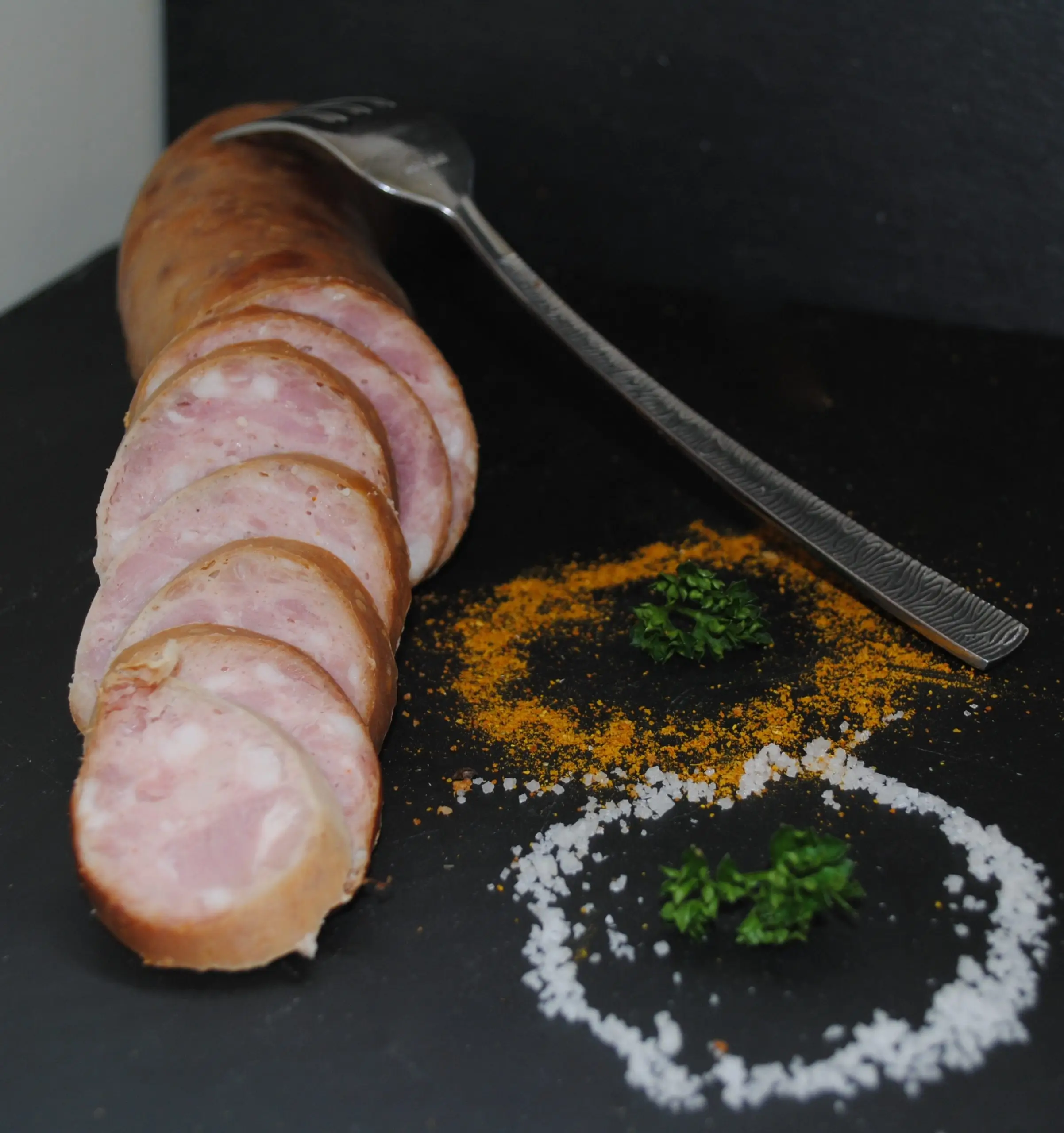 Saucisson à l'ail fumé